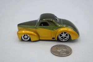 2006 JADA TOYS '41 Willys Coupe Green/Gold Loose NRMT 'D-Rods' Hot Rod 1:64 - Picture 1 of 5
