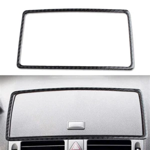 Carbon Fiber Central Control Speaker Frame Trim For Benz C-class W204 2007-2010 - Picture 1 of 18