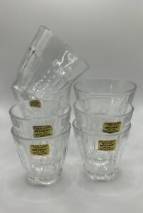 Vintage Arcoroc 4 Shot Glasses 3 Whiskey Glasses 