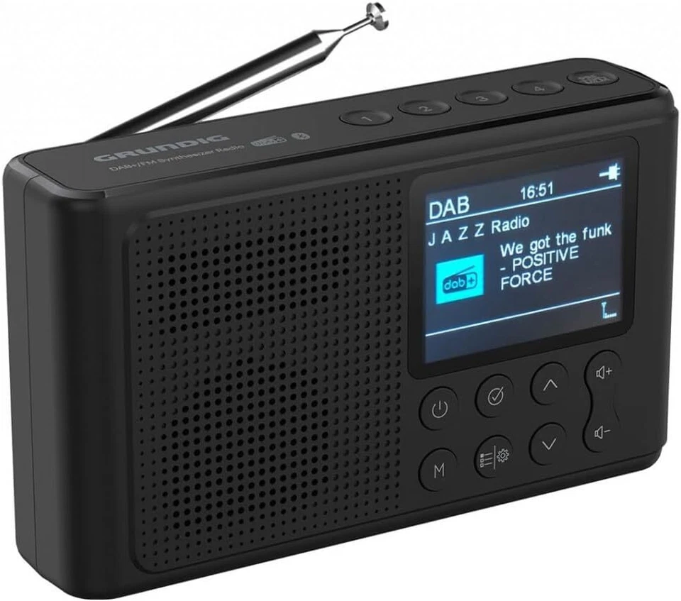Grundig	Music 6500 - Taschenradio (Lautsprecher) schwarz - Bild 1 von 4