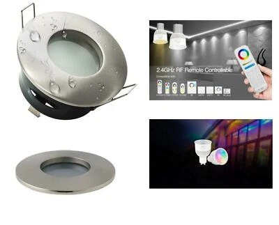 Faretto Cromoterapia da incasso LED 6W RGB cct multizone Wi-Fi doccia - Immagine 1 di 4