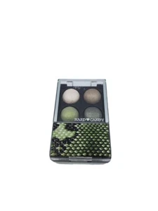Hard Candy Mod Quad Baked Eye Shadow Ivy League #722 Shimmer Green Camo - Picture 1 of 5