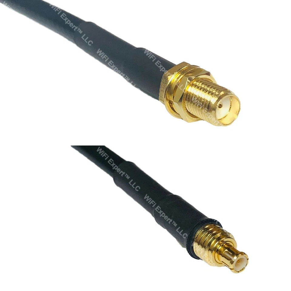 LMR200 SMA FEMALE to MCX MALE Coax RF Cable USA-Ship Lot - Image 1 of 1