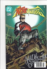 NIGHTWING (1998) #21 & #31 "NiteWing" - SIGNED by Chuck DIXON - 9.0+ - DC
