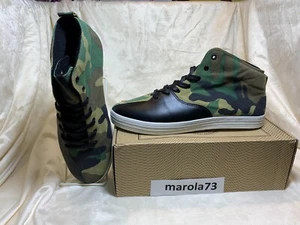 Gourmet Quattro Cameo skate shoe, green camouflage, Size 13 - Picture 1 of 5