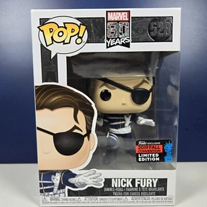 Funko POP! Marvel 80-Years - Nick Fury #528 [NYCC 2019 Sticker]  - Picture 1 of 7
