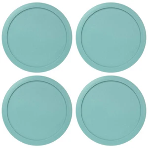 Ersatzdeckel für Pyrex 7 Tassen Aufbewahrungsdeckel 7,5" 7402-PC TÜRKIS (4er Pack) - Bild 1 von 1