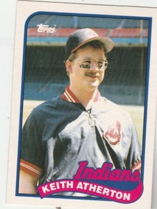 FREE SHIPPING-MINT-1989 TOPPS TRADED #4T KEITH ATHERTON ANGELS