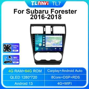 Car Radio For Subaru Forester 2016-2018 CarPlay GPS Auto Stereo Player Screen - Picture 1 of 32