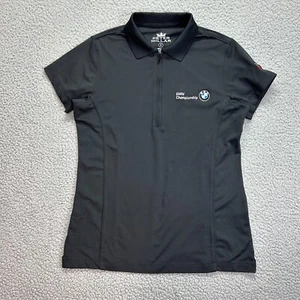 Peter Millar Element Wicking Damen Schwarz Half Zip Pullover Golf Stretch Gr. S - Bild 1 von 6