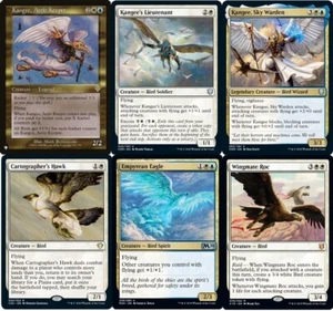 Custom Commander Deck Kangee, Aerie Keeper - Bird Tribal - EDH Magic 100 Karten - Bild 1 von 1