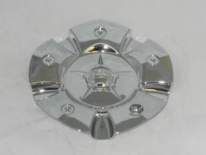 DIP CHROME WHEEL RIM CENTER CAP JT081020 C10D95-CAP - Picture 1 of 2