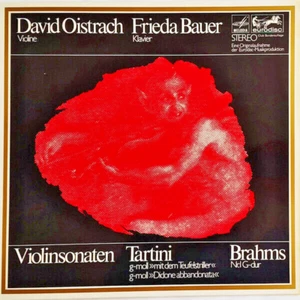 EURODISC LP 61290: David Oistrach, Bauer - Tartini & Brahms Violin Sonatas 1970s - Picture 1 of 4