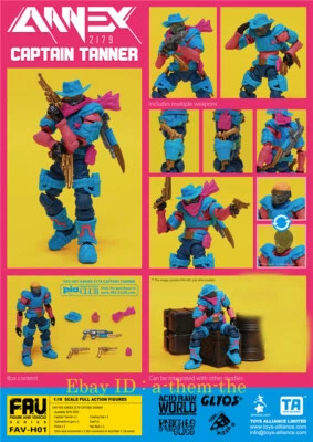 (En stock @ amoonqin) ACIDRAIN FAV-H01 Detective Smith 1/18 Stock Figura Regalo Foto 1 de 4