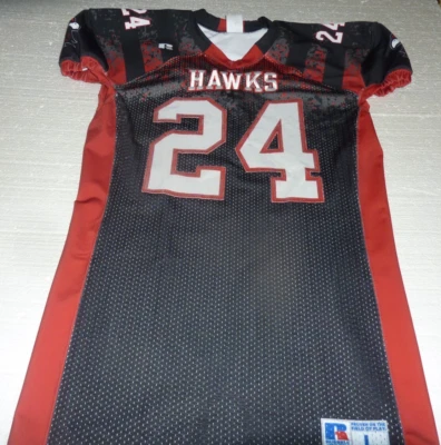 Hawks Football Jersey #24 James Large Russell Athletics New Without Tags - Image 1 of 4