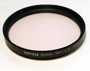 Tiffen Sky 1A 62mm Lens Filter skylight  - original genuine  made in USA - Picture 1 of 8