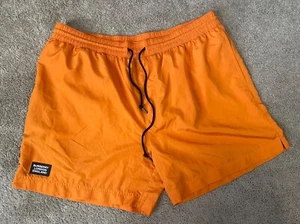 Burberry Men’s Size XXL Orange Swim Shorts Trunks - Picture 1 of 8