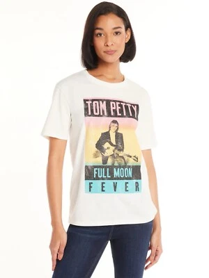 Hybrid Tom Petty Tee  Shirt Ivory Full Moon Fever Short Sleeve Plus Size XXXL - Image 1 of 4