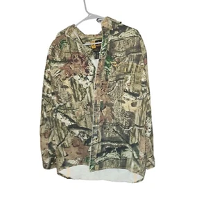 Browning Tree Camo Jacket Full Button-Up Men's size Medium - Picture 1 of 3