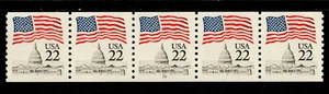 Scott 2115 22¢ Flag over Capitol P#12 MNH Free shipping in the USA - Picture 1 of 1