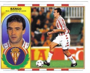 BANGO / REAL SPORTING DE GIJON - CROMO ADHESIVO LIGA FUTBOL 96-97 COLECCION ESTE - Imagen 1 de 2