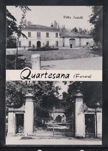 Cartolina Quartesana Villa Indelli e Villa Soggiu VEDUTINE HE361 - Picture 1 of 1