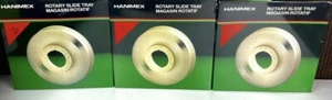 Lot of 3 Vintage Hanimex No Spill Rotary Slide Tray Each Holds 100 2"x2" Slide - Picture 1 of 4