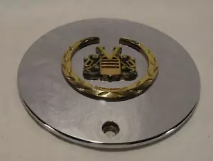 VOGUE TYRE CADILLAC GOLD WREATH CREST WHEEL RIM CENTER CAP 89-9190 or 89-9190V - Picture 1 of 1