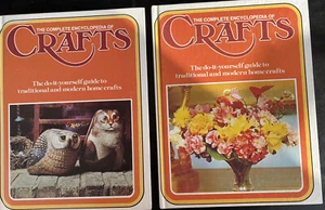 2 Vintage Books The Complete Encyclopedia of Crafts Vol 5 & 7 Hardcover 1975 - Picture 1 of 12