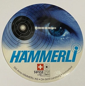 Vintage Hammerli sticker Haemmerli Sig Arms Hämmerli AG - Picture 1 of 1