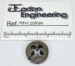 M8 x 1.25mm Metric Button Die, HSS. By top brands. - Picture 1 of 16