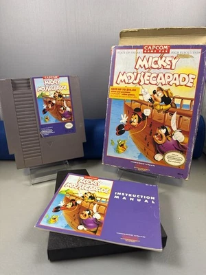 Mickey Mousecapade 1988 - Juego/Caja/Manual NES - Probado/Funciona Auténtico Envío Rápido Foto 1 de 4