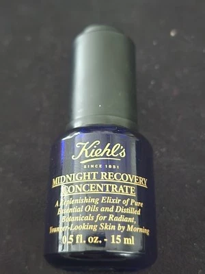 Lote # 18T901 concentrado de recuperación de medianoche KIEHL'S 0,5 fl oz/15 ml Foto 1 de 2
