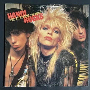 Hanoi Rocks~Two Steps From The Move~With Printed Inner Sleeve~Heavy Metal - Foto 1 di 3