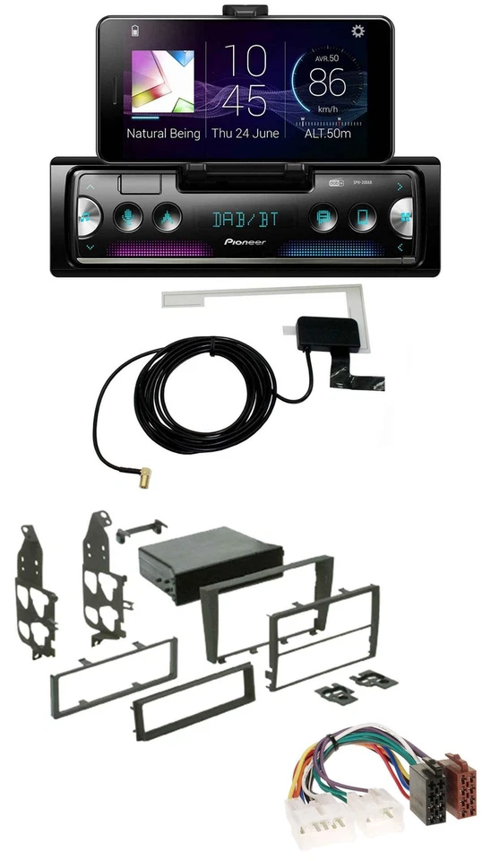 Pioneer DAB Bluetooth MP3 USB Autoradio für Lexus IS 300 (XE1, 2001-2005) - Bild 1 von 4