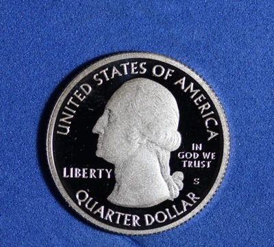 2012- PROOF CLAD  EL YUNQUE Quarter Dollar #P30039 - Image 1 of 2