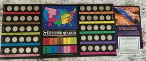 Die komplette American Statehood Quarter Sammlung von 50 Münzen 1999-2008 - Bild 1 von 3
