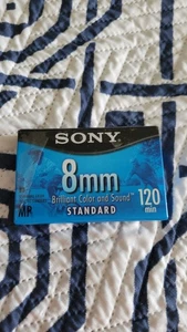 Sony 8mm Standard Video Cassette Tape 120 Min New Sealed MP - Picture 1 of 3