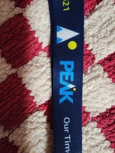 amazon lanyard Employee Swag Peak 2021 Our Time To Shine - Picture 1 of 3