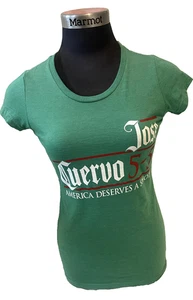 Jose Cuervo womens Green Short Sleeve Cinco de Mayo T-shirt size XL - NWOT - Picture 1 of 6