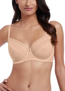 WACOAL AFRODITA POLVO CON AROS FIGURA COMPLETA SUJETADOR Y CALZONCILLO ALTO CONJUNTO 32DD / 10DD - Imagen 1 de 2
