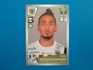 2018 Panini Foot #43 Billy Ketkeophomphone Angers