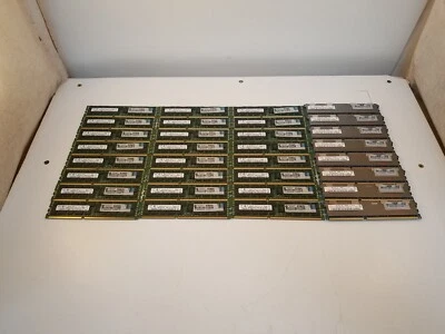 Hynix/Samsung 256GB (32 x 8GB) PC3-10600R 2Rx4 ECC Reg Server Memory - Image 1 of 3
