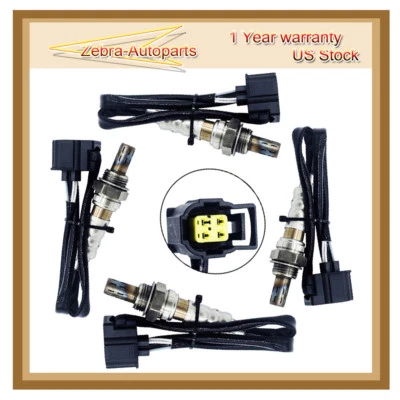 Sensor de oxígeno O2 4 para Dodge Ram 1500 2005 2006 2007 4,7 L aguas arriba + aguas abajo Foto 1 de 4