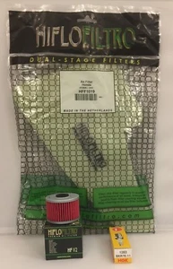 Service Kit For HONDA XR650R (2000 to 2007) Air / Oil Filter and NGK Spark Plug - Picture 1 of 5
