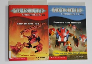 Bionicle Chronicles Series #1 and #2 Children Lego (2 books) - Picture 1 of 2