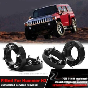 4pcs 6X139.7 100.1CB 30mm Thick Hubcenteric Wheel Spacer Adapters For Hummer H3 - Picture 1 of 12