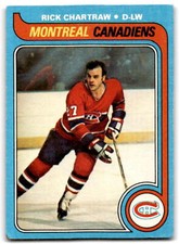 1979-80 TOPPS #243 RICK CHARTRAW CANADIENS