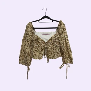 HANSEN & GRETEL Women's Leopard Corset Top Size XS/8 Lace Front Limited Release - Bild 1 von 1