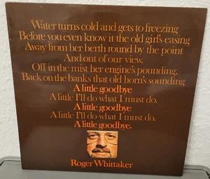 LP Roger Whittaker/A Little Goodbye (VG/VG) - Bild 1 von 1